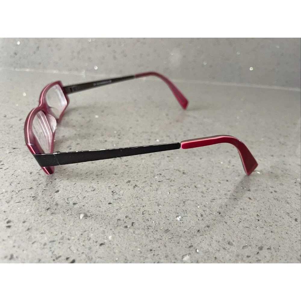 Humphrey's By Eschenbach H 2186 50 Eyeglasses Frames ONLY 50-15-135 red full rim
